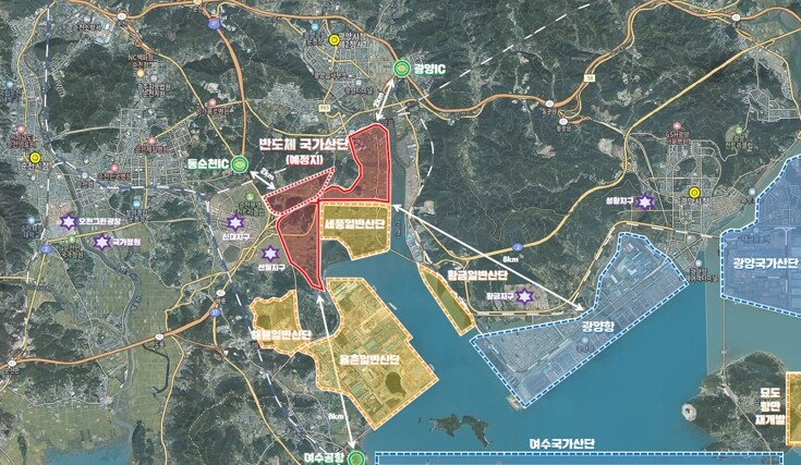 순천시, ‘RE100 반도체 국가산단’ 유치 총력... 전남 동부권 새로운 성장을 위한 대전환 프로젝트