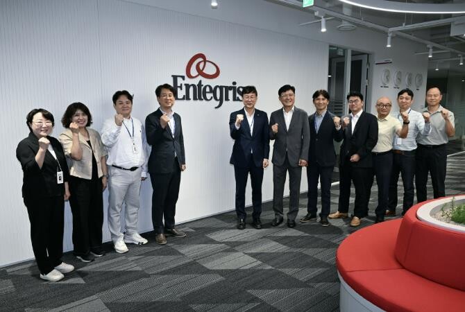 안산시, 투자유치 1호 반도체 인테그리스… 기업 지원 가속도