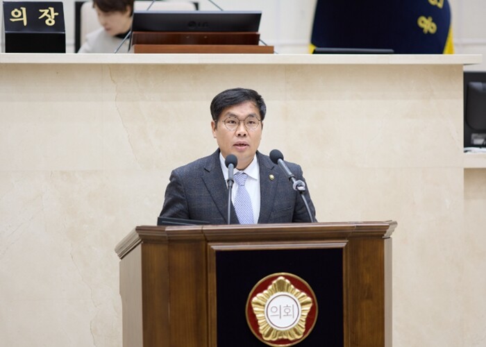 용인특례시의회 임현수 의원, 교섭단체 대표연설 통해 민생 회복·반도체 산업단지 추진·교통 개선 강조