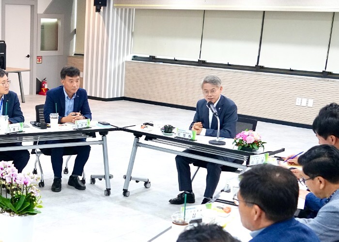 전남광주통합특별시, "반도체도, 생활용수도 걱정 없다“ 민형배 시장, 수자원공사 찾아 용수공급체계 현장 점검