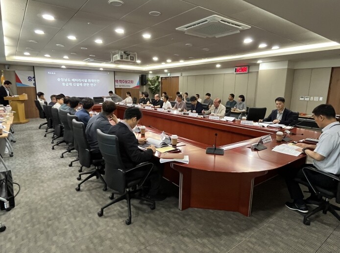 충남소방, 배터리시설 화재 안전 등급제 마련한다