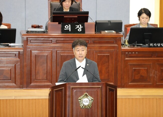 안정원 남구의원 ‘석유·가스 통합공사’ 남구 유치 촉구