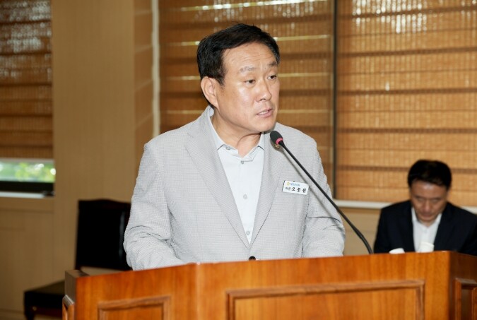 오동원 태안군의원 대표발의, '태안군 액화석유가스 저장용기 안전검사 비용 지원에 관한 조례안' 원안 가결